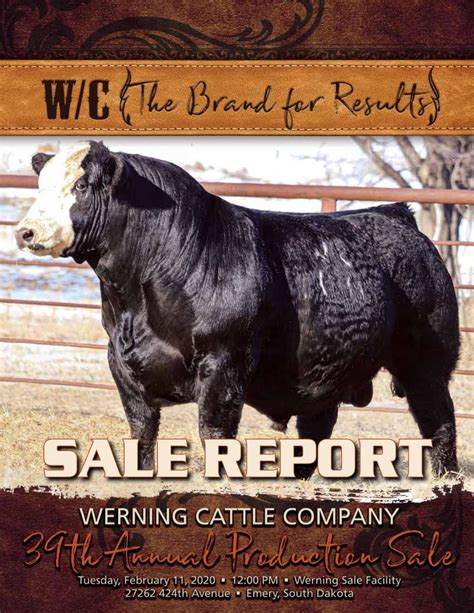 325 (-0. . Werning cattle sale results